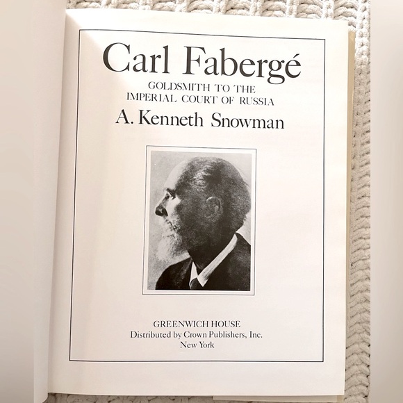 🪺🕰️Carl Faberge: Goldsmith to the Imperial Court of Russia Hardback Color Book - Picture 4 of 16